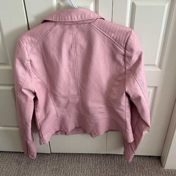 Pink leather jacket - Picture 5 of 5